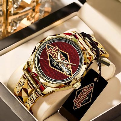 Harley Davidson Alloy Luxury Quartz Watch ALQ1043