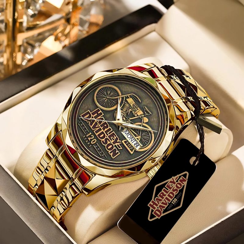 Harley Davidson Alloy Luxury Quartz Watch ALQ1055