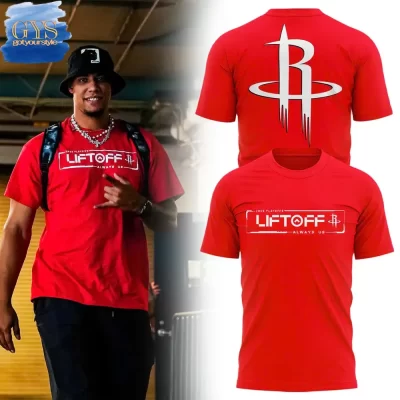 Houston Rockets LIFT OFF 2025 Playoffs Limited Edition Unisex Performance T-Shirt