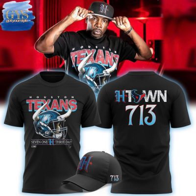 Houston Texans 713 Limited Edition Black Unisex Performance T-Shirt