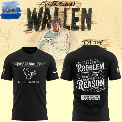 Houston Texans x Morgan Wallen NRG Stadium Tour Unisex Performance T-Shirt