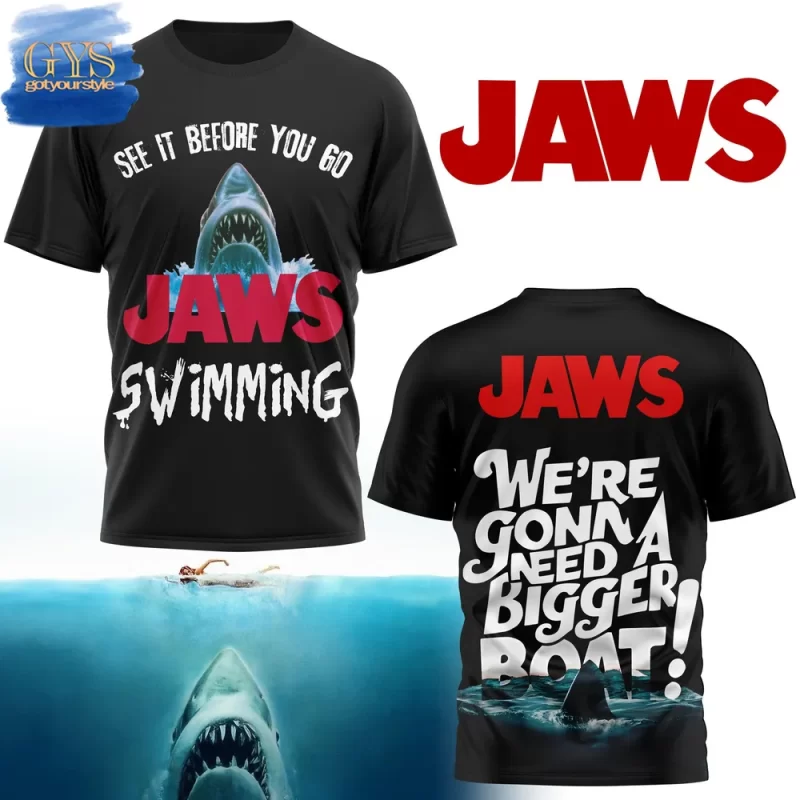 JAWS See It Before You Go Tee Shirt