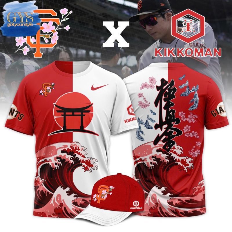 Japanese Heritage Night Giants x Kikkoman Special Unisex Performance T-Shirt