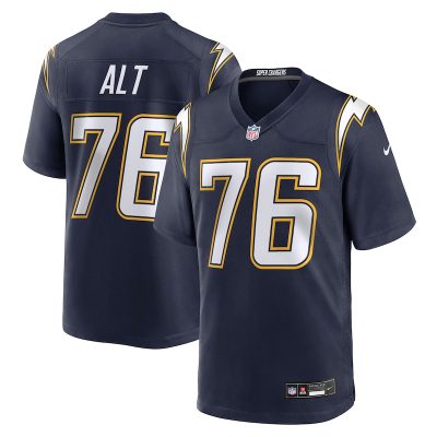 Joe Alt Los Angeles Chargers Alternate Super Chargers Game Player Jersey - Navy
