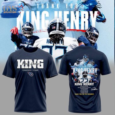 King Henry Wonderful Years Tennessee Titans Limited Edition Shirt