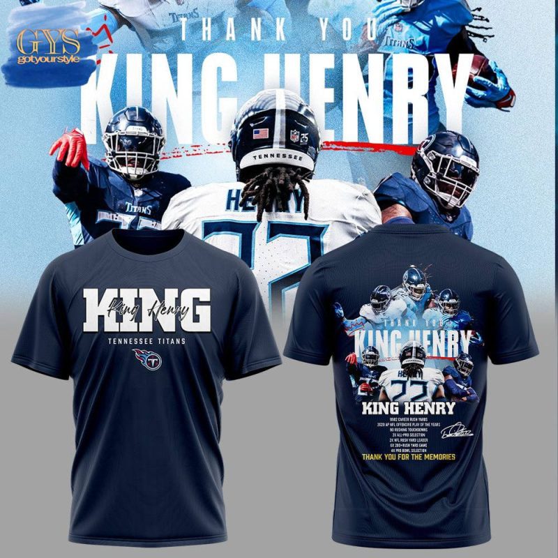 King Henry Wonderful Years Tennessee Titans Limited Edition Shirt