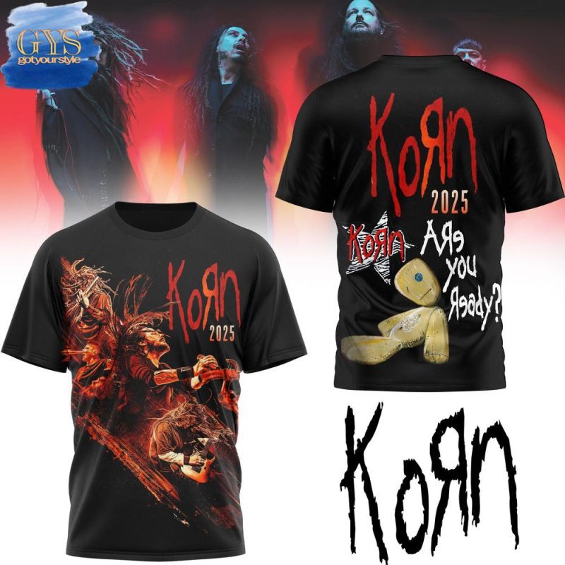 Korn 2025 Poster Tour Limited Edition Unisex Performance T-Shirt