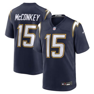 Ladd McConkey Los Angeles Chargers Alternate Super Chargers Game Player Jersey - Navy