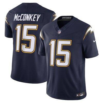 Ladd McConkey Los Angeles Chargers Alternate Super Chargers Vapor F.U.S.E. Limited Jersey - Navy