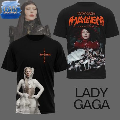 Lady Gaga Mayhem Album Limited Edition Unisex Performance T-Shirt