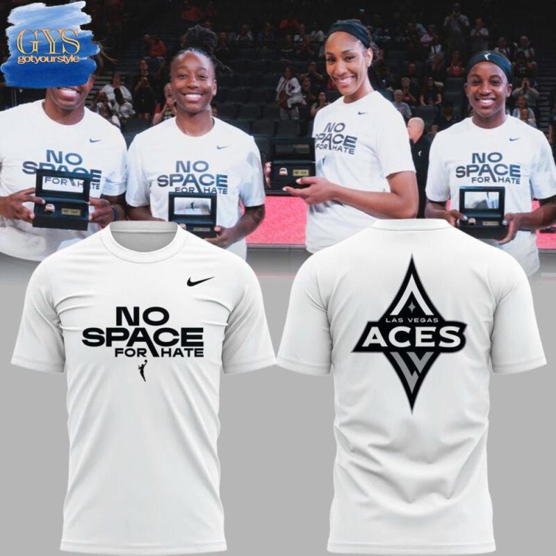 Las Vegas Aces No Space For Hate Unisex Performance T-Shirt