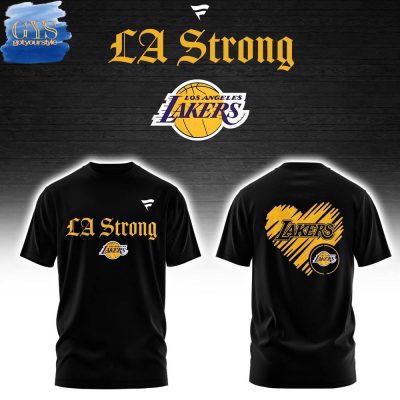 Los Angeles Lakers LA Strong Unisex Performance T-Shirt