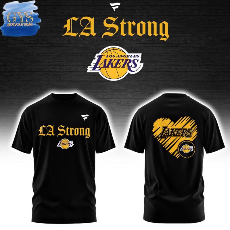 Los Angeles Lakers LA Strong Unisex Performance T-Shirt