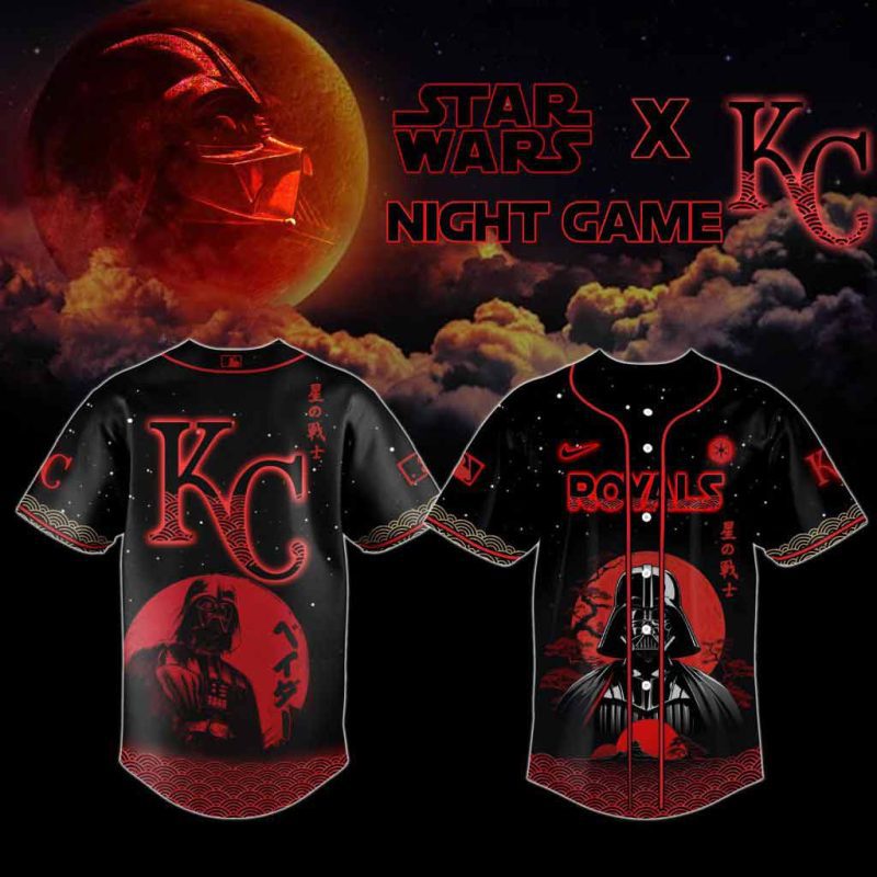 MLB Kansas City Royals X Star Wars Baseball Jersey