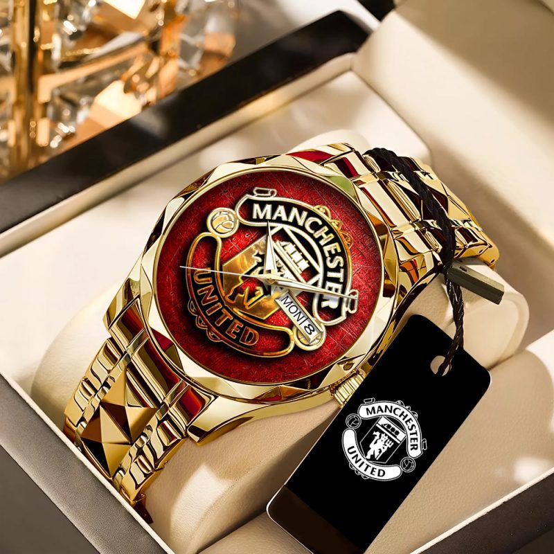 Manchester United Alloy Luxury Quartz Watch ALQ1001