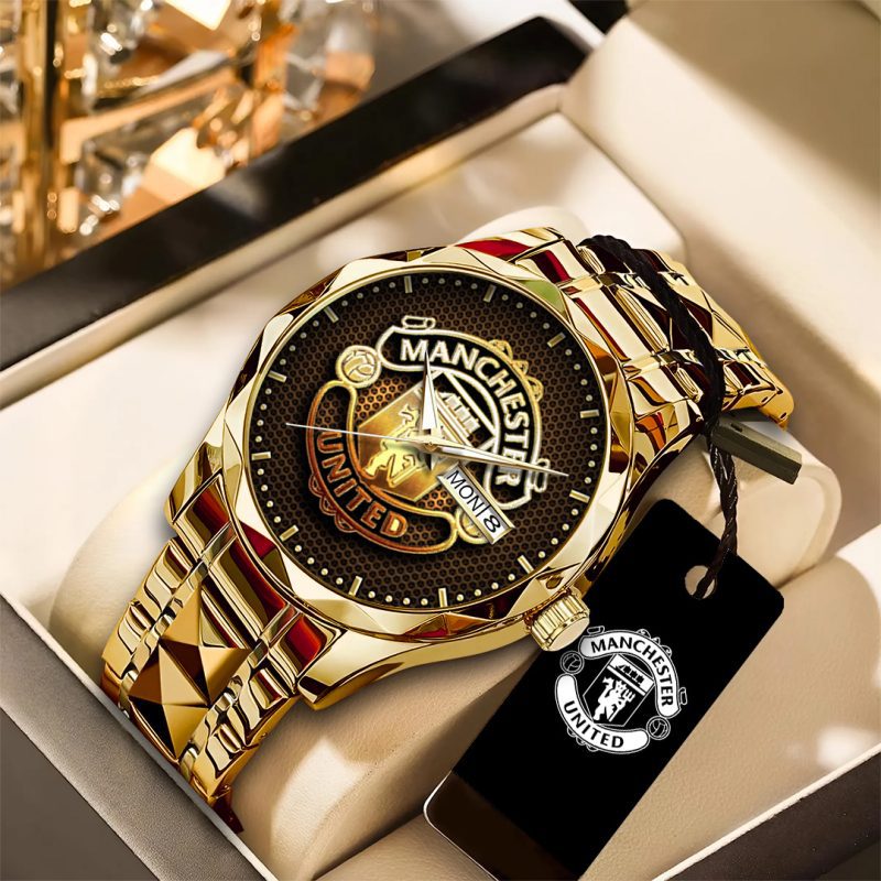 Manchester United Alloy Luxury Quartz Watch ALQ1004