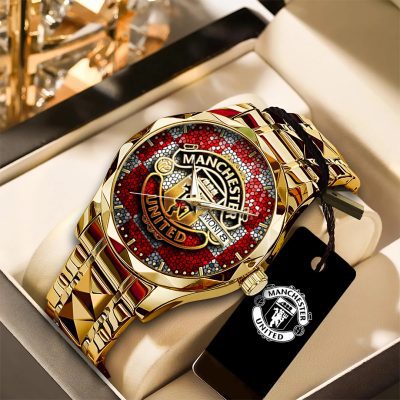 Manchester United Alloy Luxury Quartz Watch ALQ1012