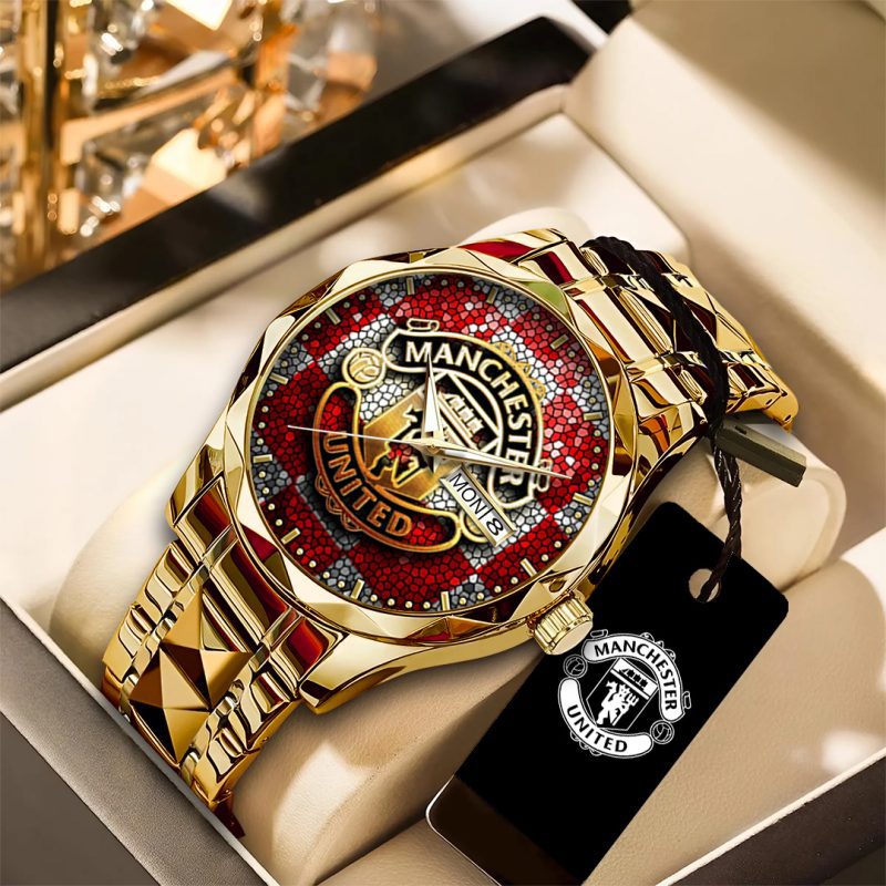 Manchester United Alloy Luxury Quartz Watch ALQ1012