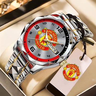 Manchester United Alloy Luxury Quartz Watch  WEF1021