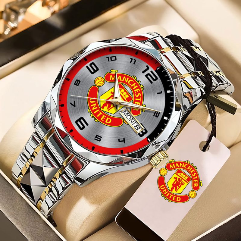 Manchester United Alloy Luxury Quartz Watch  WEF1021