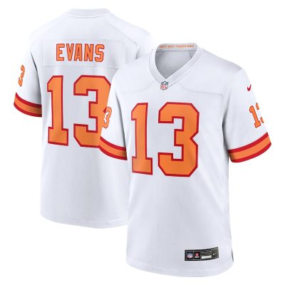 Mike Evans '76 Tampa Bay Buccaneers  Game Jersey - White