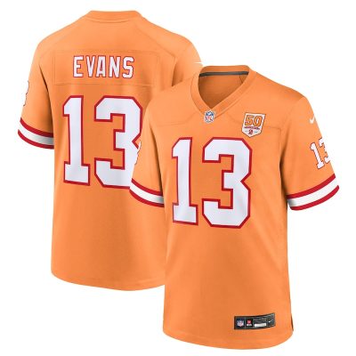 Mike Evans  Tampa Bay Buccaneers 50th Season Game Jersey - Creamsicle