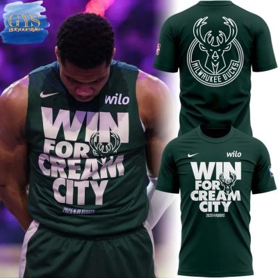 Milwaukee Bucks Win For Cream City Limited Edition Shirt