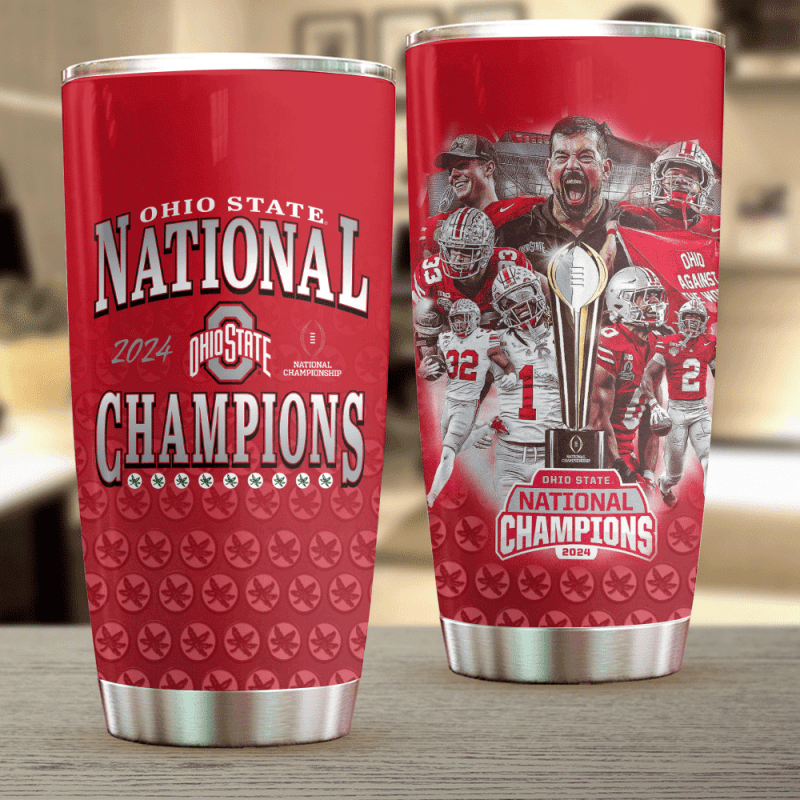 Ohio State Buckeyes Football Stainless Steel Tumblers 20oz/30oz TBC1327