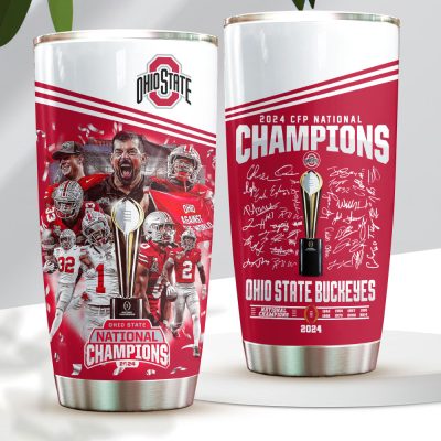Ohio State Buckeyes Football Stainless Steel Tumblers 20oz/30oz TBC1353