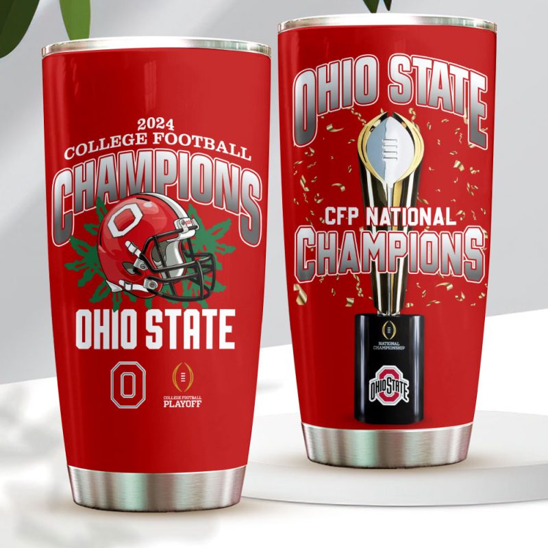 Ohio State Buckeyes Football Stainless Steel Tumblers 20oz/30oz TBC1359
