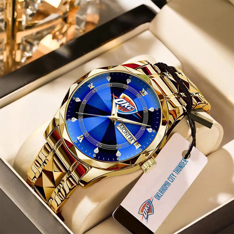 Oklahoma City Thunder Alloy Luxury Quartz Watch ALQ1018