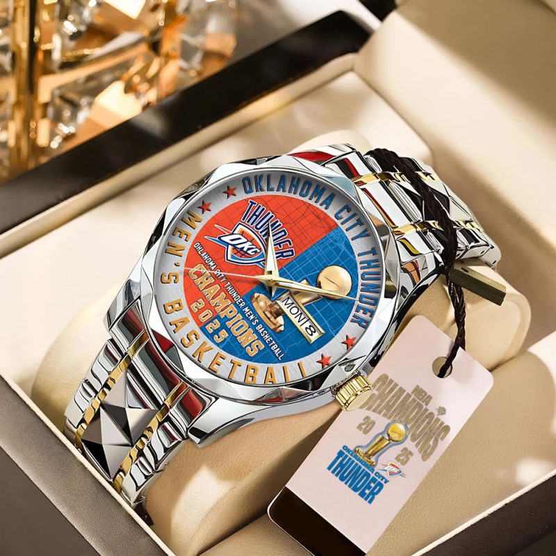 Oklahoma City Thunder Alloy Luxury Quartz Watch ALQ1058