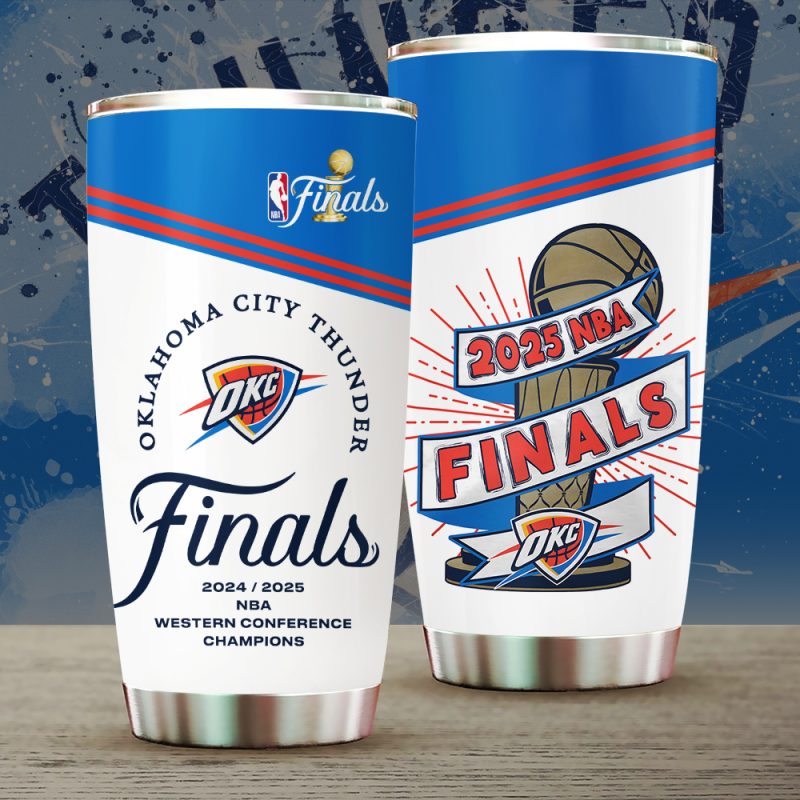 Oklahoma City Thunder Stainless Steel Tumblers 20oz/30oz TBC1067