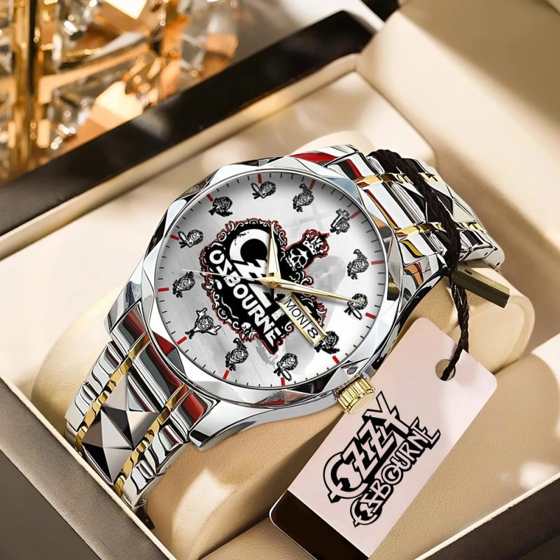 Ozzy Osbourne Rest in peace Alloy Luxury Quartz Watch OZO1023