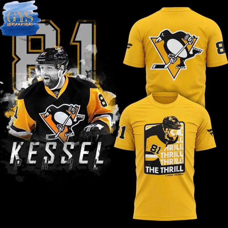 PHIL THE THRILL Pittsburgh Penguins Limited Edition Unisex Performance T-Shirt