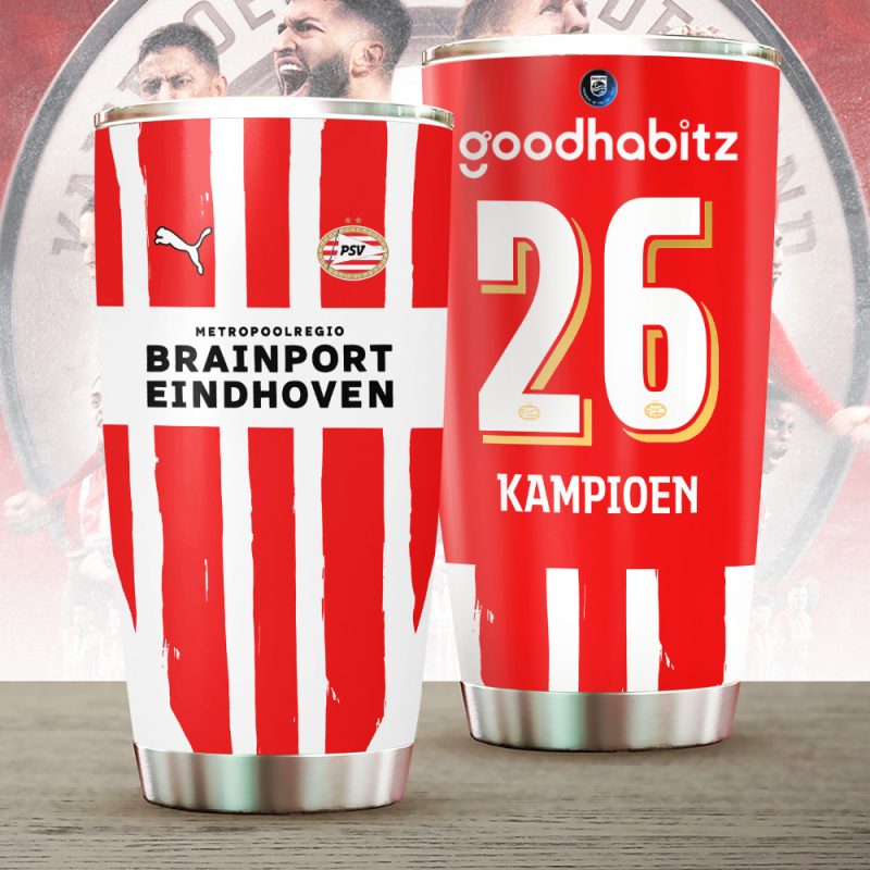 PSV Eindhoven Stainless Steel Tumblers 20oz/30oz TBC1096