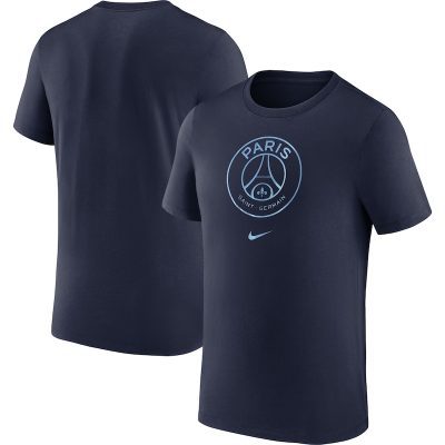 Paris Saint-Germain Nike Crest T-Shirt - Navy