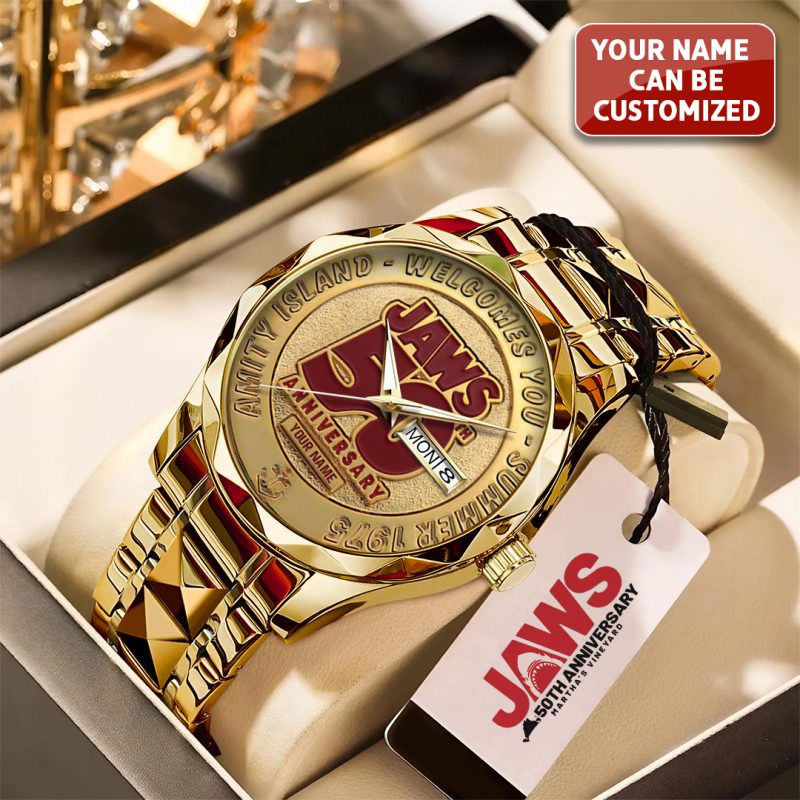 Personalized Jaws Alloy Luxury Quartz Watch ALQ1056
