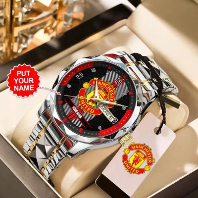 Personalized Manchester United Alloy Luxury Quartz Watch  WEF1000