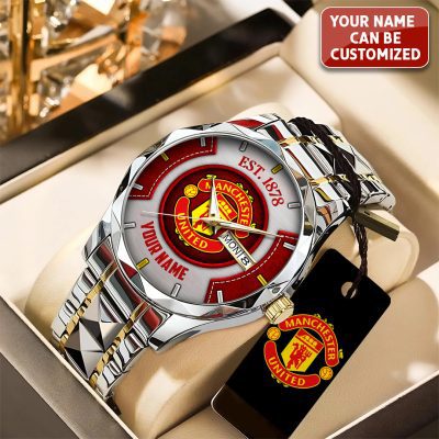 Personalized Manchester United Alloy Luxury Quartz Watch  WEF1001