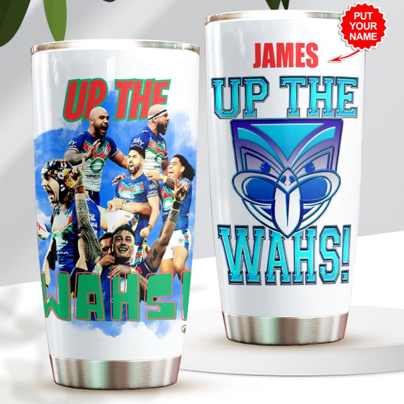 Personalized New Zealand Warriors Stainless Steel Tumblers 20oz/30oz TBC1140