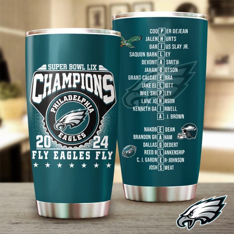 Philadelphia Eagles Stainless Steel Tumblers 20oz/30oz TBC1322