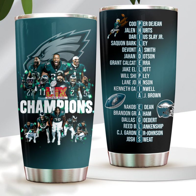 Philadelphia Eagles Stainless Steel Tumblers 20oz/30oz TBC1325