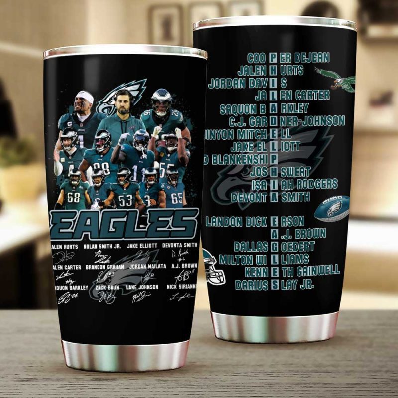 Philadelphia Eagles Stainless Steel Tumblers 20oz/30oz TBC1332