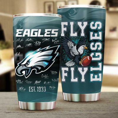 Philadelphia Eagles Stainless Steel Tumblers 20oz/30oz TBC1341
