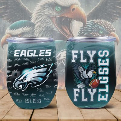 Philadelphia Eagles Wine Tumbler TBC1377