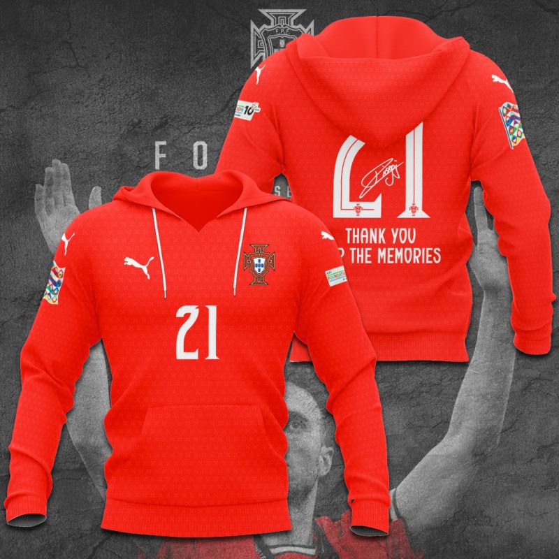 Portugal Pay Tribute x Diogo Jota  Rest in peace Unisex Performance Hoodie JOTA2003
