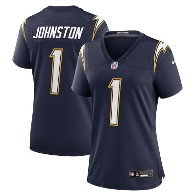 Quentin Johnston Los Angeles Chargers Women's Alternate Super Chargers Game Jersey - Navy