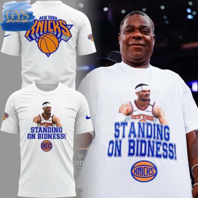 STANDING ON BIDNESS New York Knicks Limited Edition Unisex Performance T-Shirt