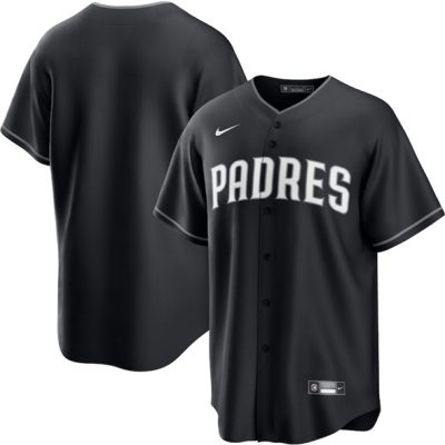 San Diego Padres Blank Black Lights Out Limited Stitched Baseball Jersey
